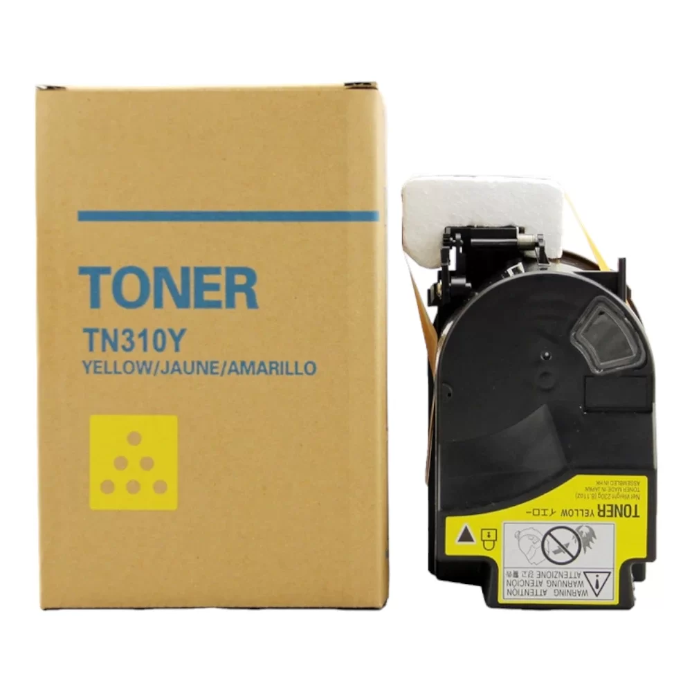 Minolta Bizhub C350 Yellow TN310Y Toner 4053-501 also for Kyocera Mita KM-C2230 TK622Y