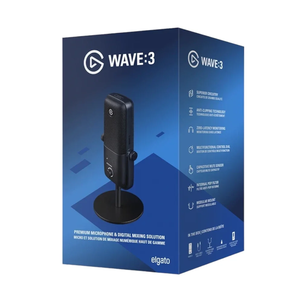 Elgato WAVE3 USB Microphone (10MAB9901)