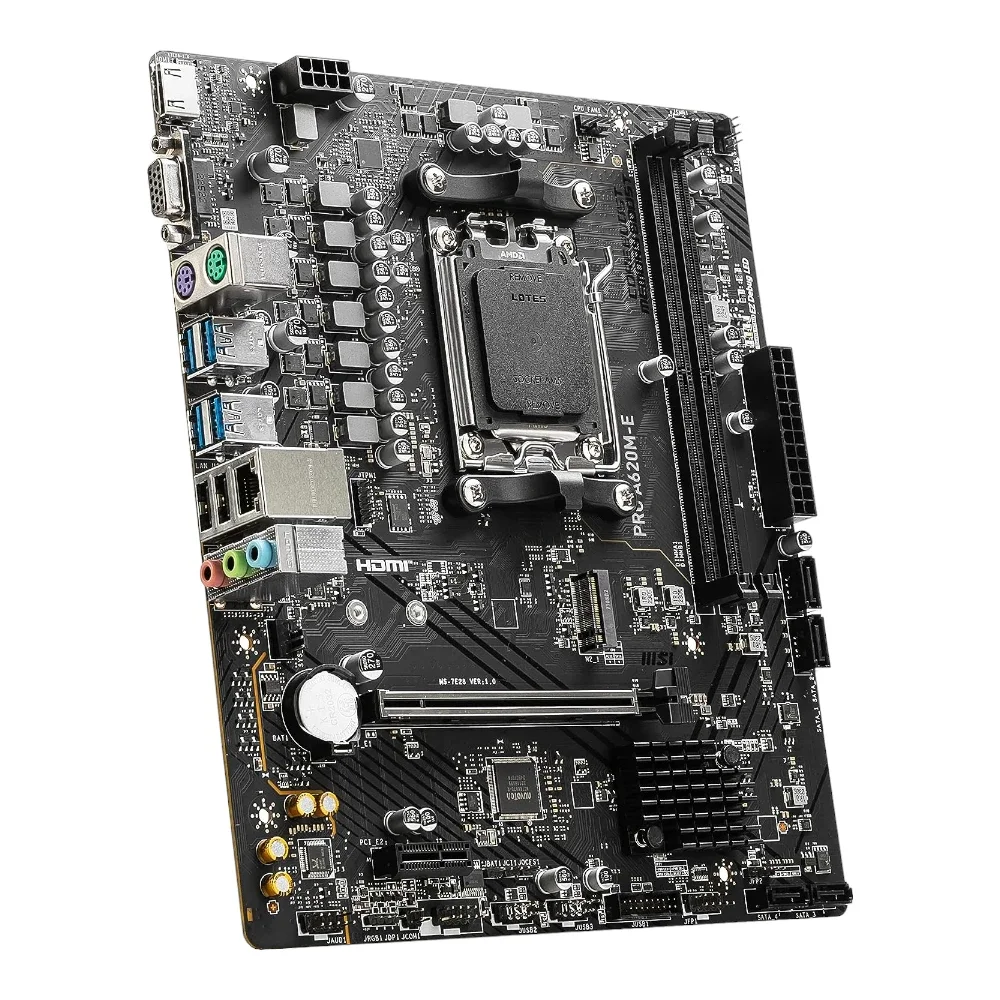 MSI PRO A620M-E ProSeries Motherboard AMD AM5 – DDR5