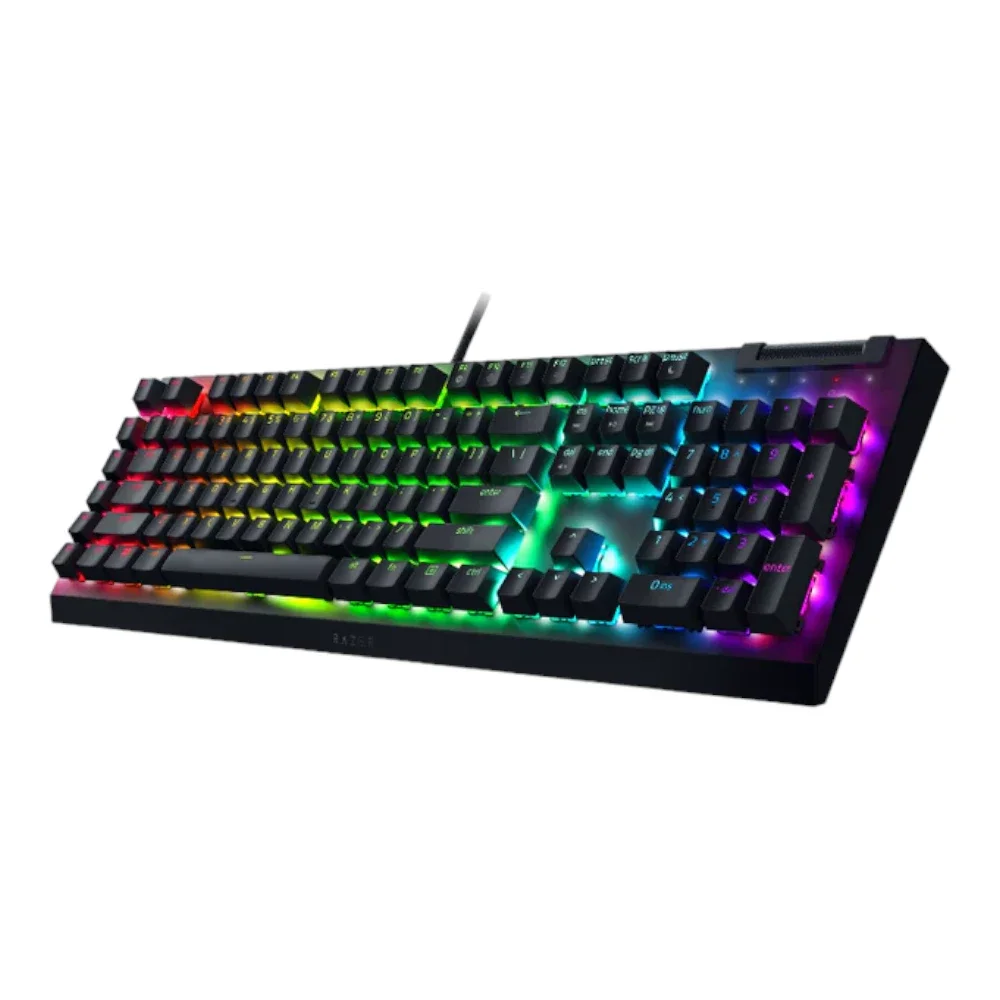Razer BlackWidow V4 X Gaming Keyboard UK - Razer Green Switches RZ03-04700300-R3W1