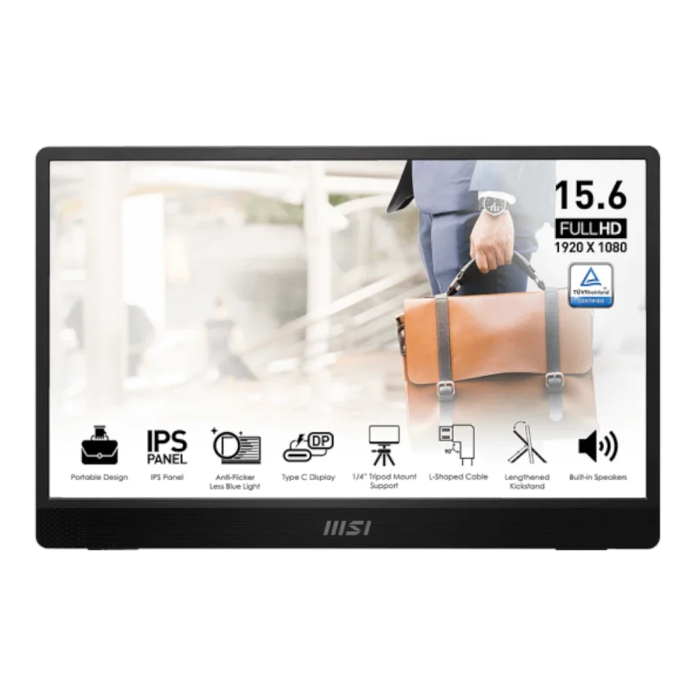 MSI PRO MP161 E2 Full HD Portable Monitor