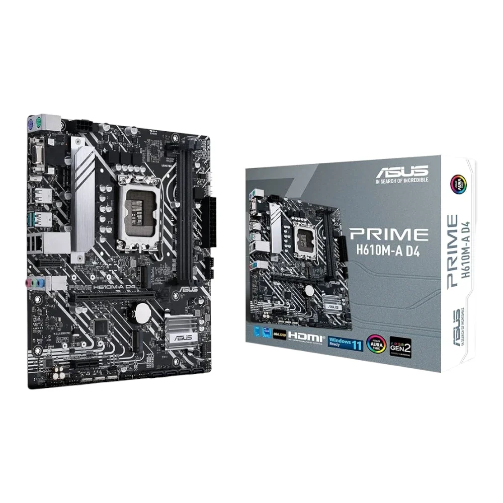 ASUS 1700 Prime H610M-A WIFI D4 MATX Motherboard 90MB1G00-M0EAY0