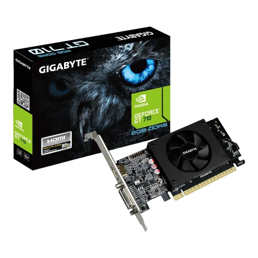 GIGABYTE Geforce GT 710 2GB DDR5 Graphics Card GV-N710D5-2GL