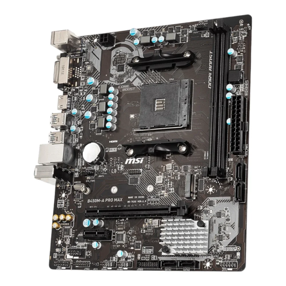 MSI B450M-A Pro Max AMD AM4 micro ATX Motherboard