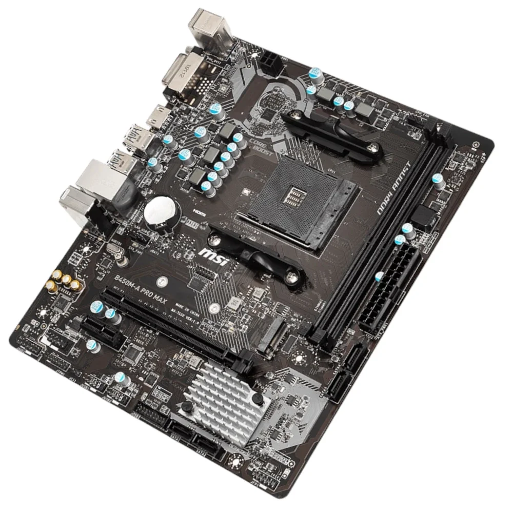 MSI B450M-A Pro Max AMD AM4 micro ATX Motherboard