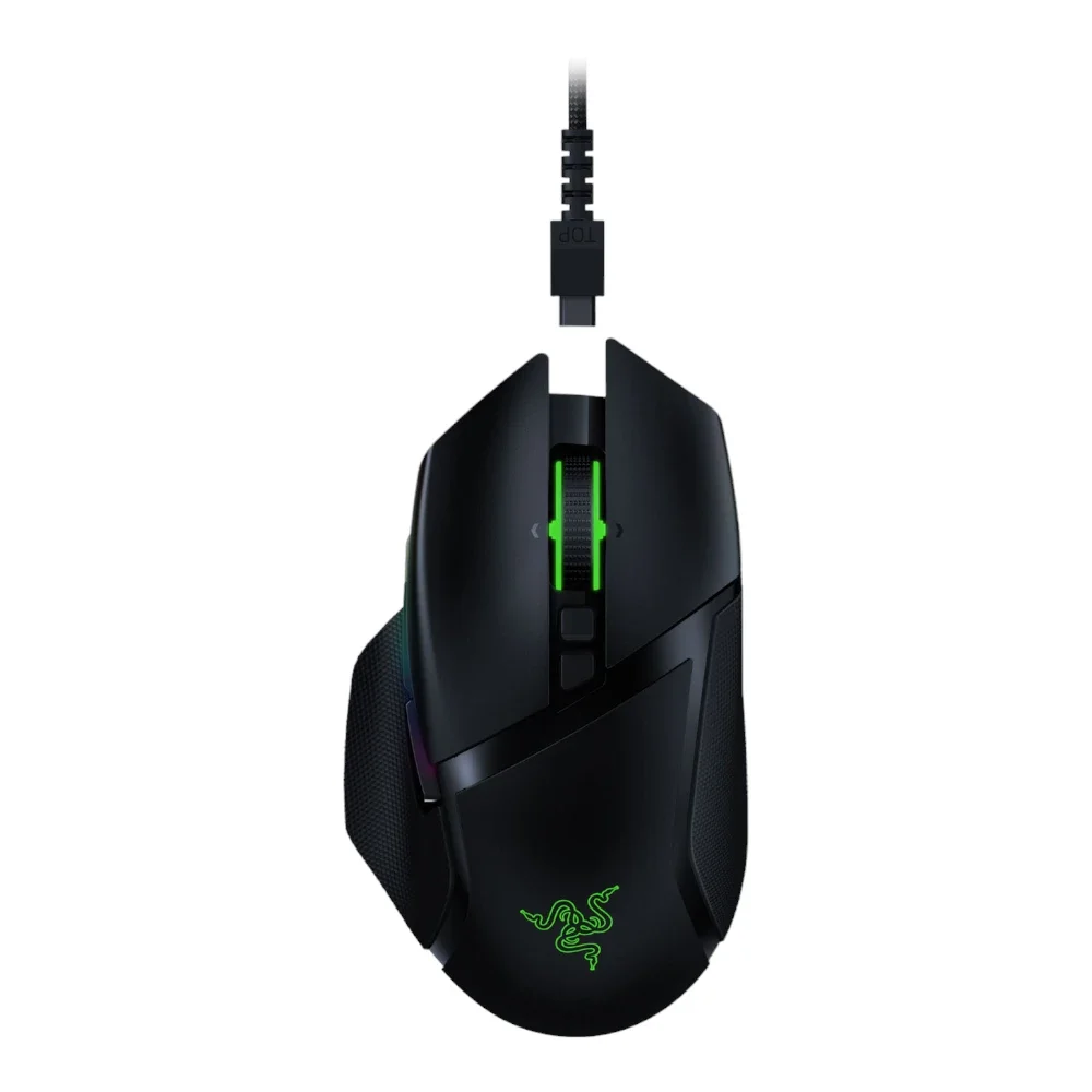 Razer Basilisk Ultimate Chroma RGB 20,000 DPI Optical Wireless Gaming Mouse RZ01-03170100-R3G1