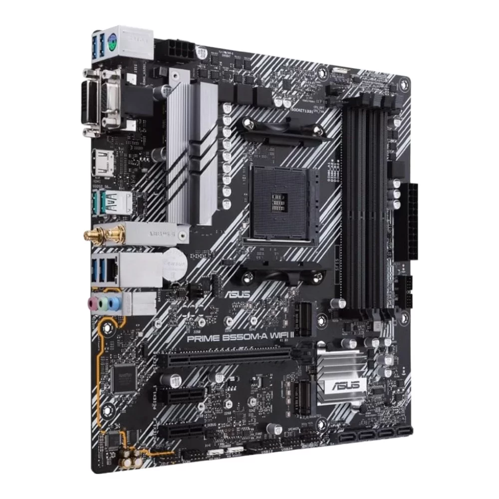 ASUS Prime B550M-A WiFi II 90MB19X0-M0EAY0 Gaming Motherboard