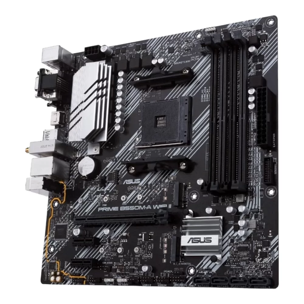 ASUS Prime B550M-A WiFi II 90MB19X0-M0EAY0 Gaming Motherboard