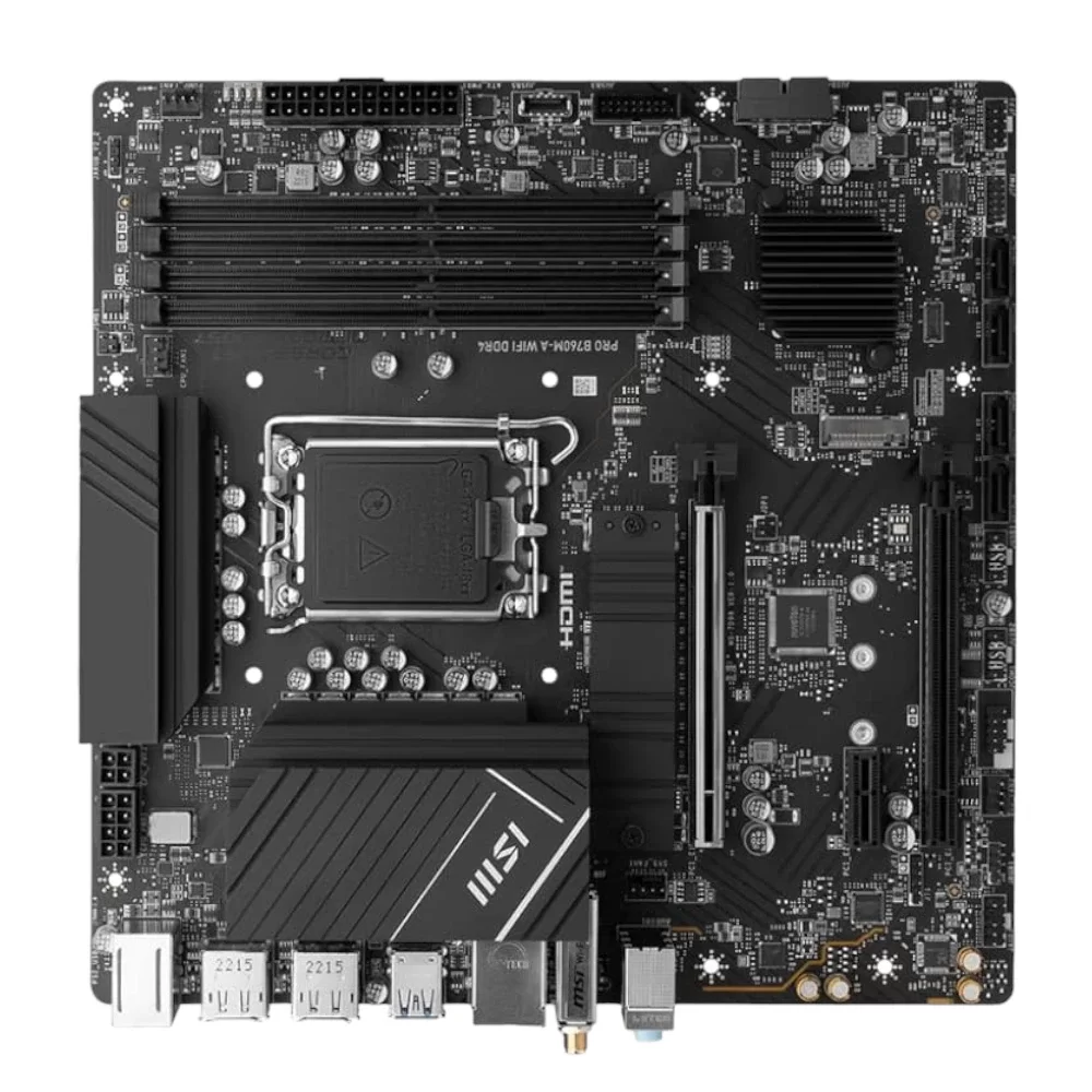 MSI PRO B760M-A WIFI DDR4 Motherboard