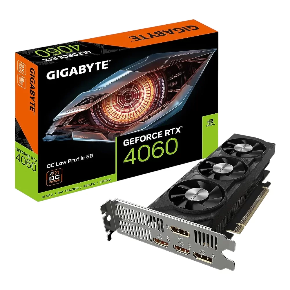 GIGABYTE GeForce RTX™ 4060 OC Low Profile 8GL Graphics Card