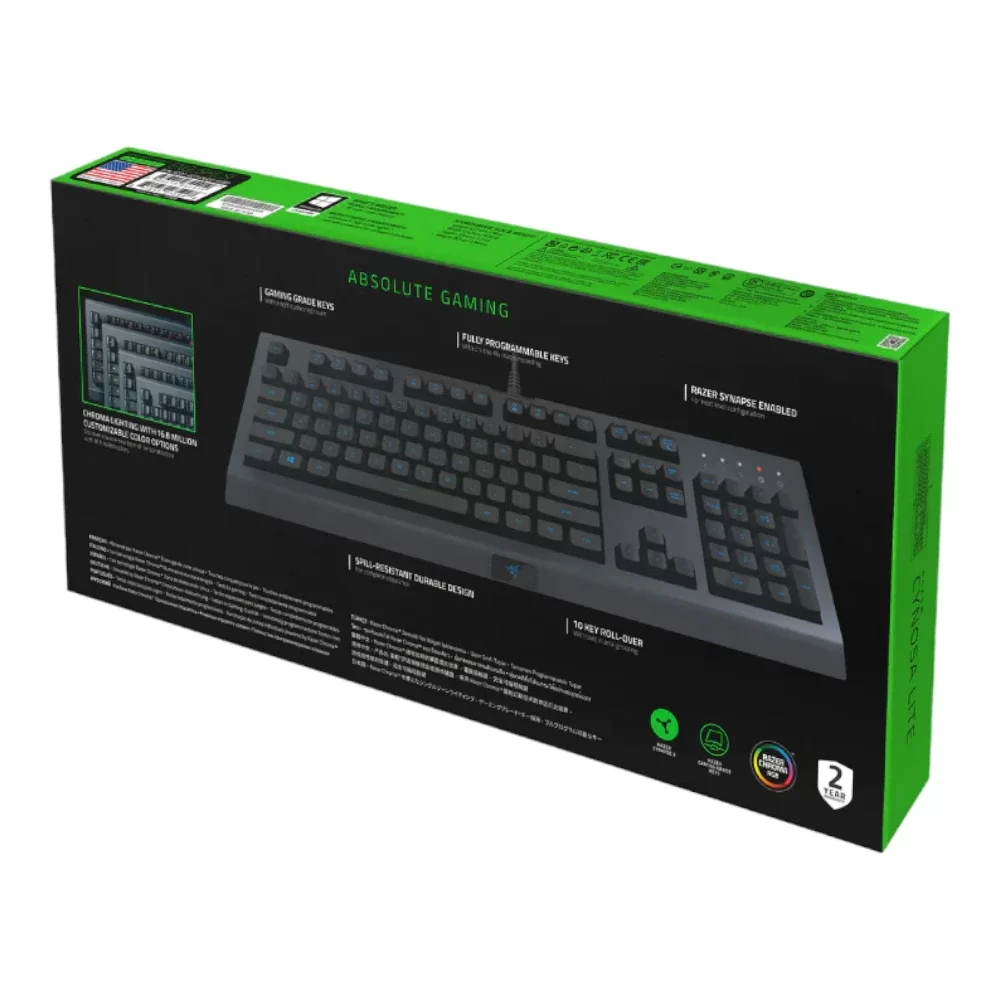 Razer Cynosa Lite Gaming Keyboard UK - RZ03-02741900-R3W1 – Esports Gear