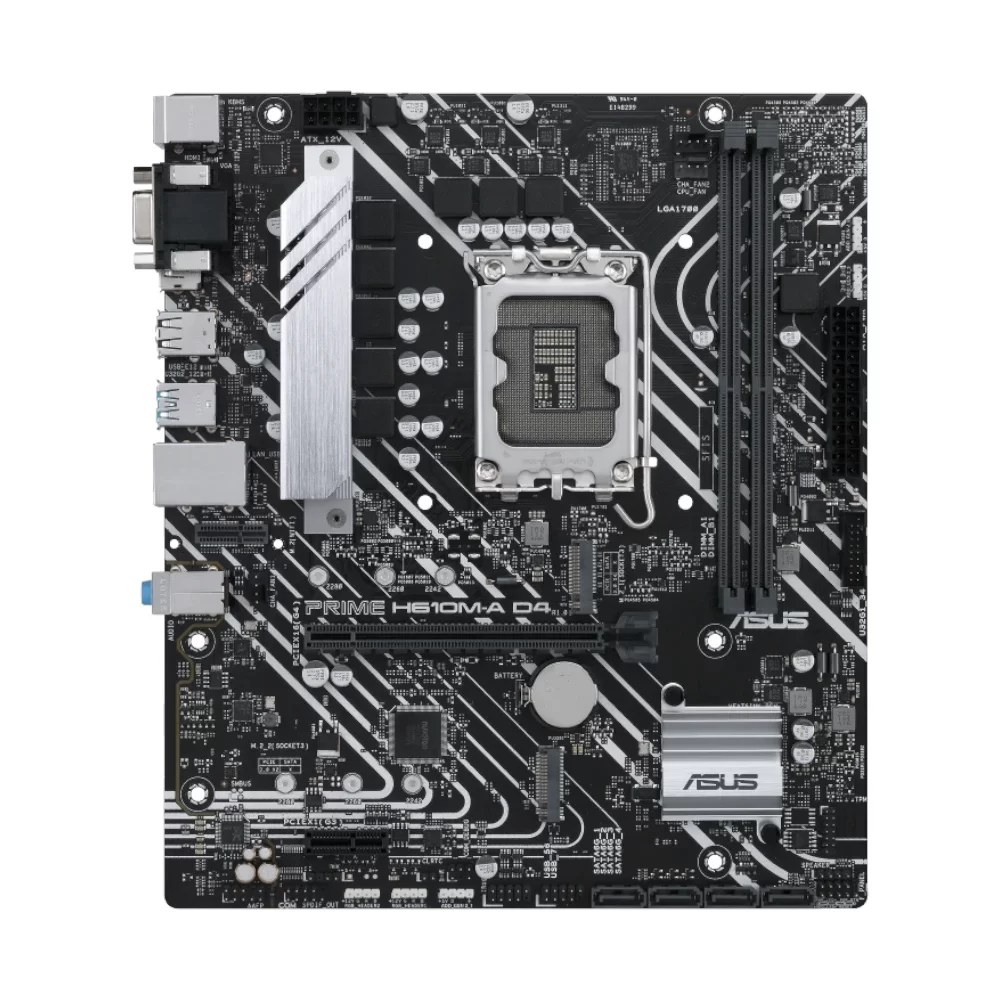 ASUS 90MB19P0-M0EAYC PRIME H610M-A D4-CSM Intel H610 LGA 1700 micro ATX Motherboard