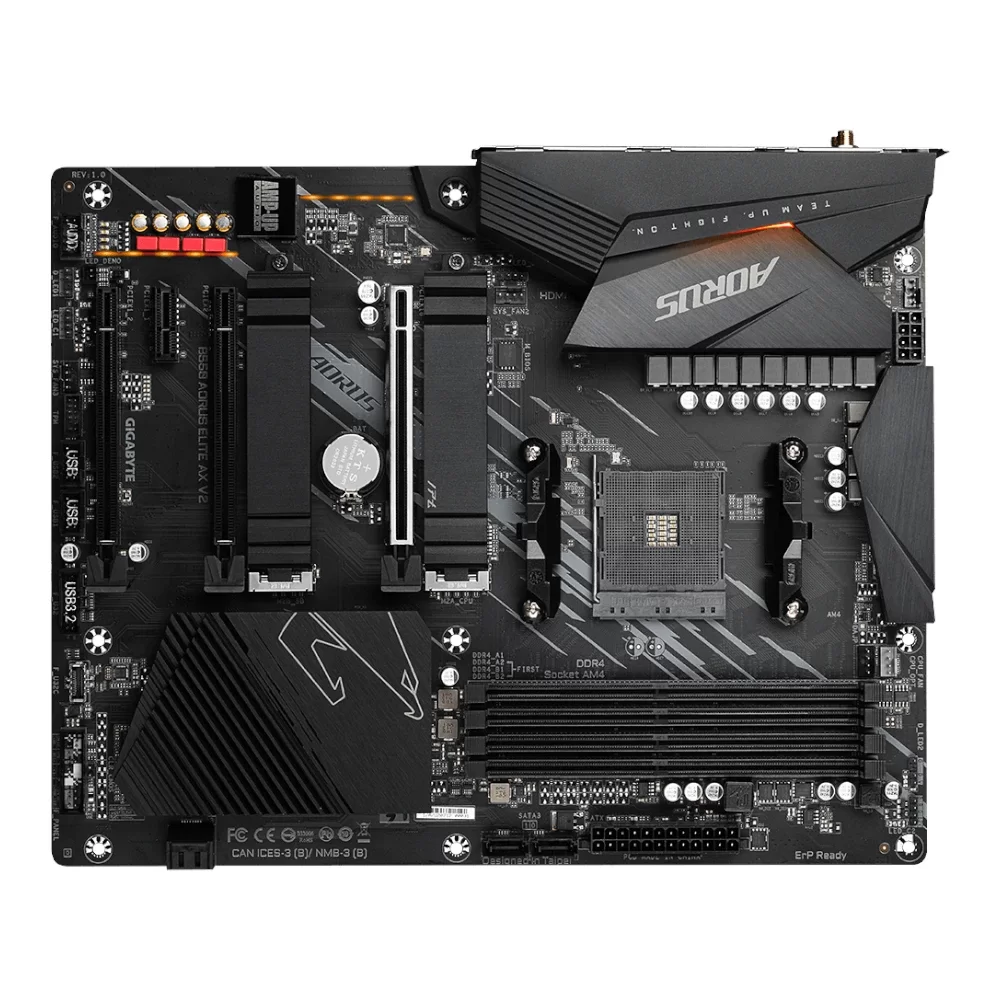 GIGABYTE B550 AORUS ELITE AX V2 AM4 AMD B550 ATX Motherboard