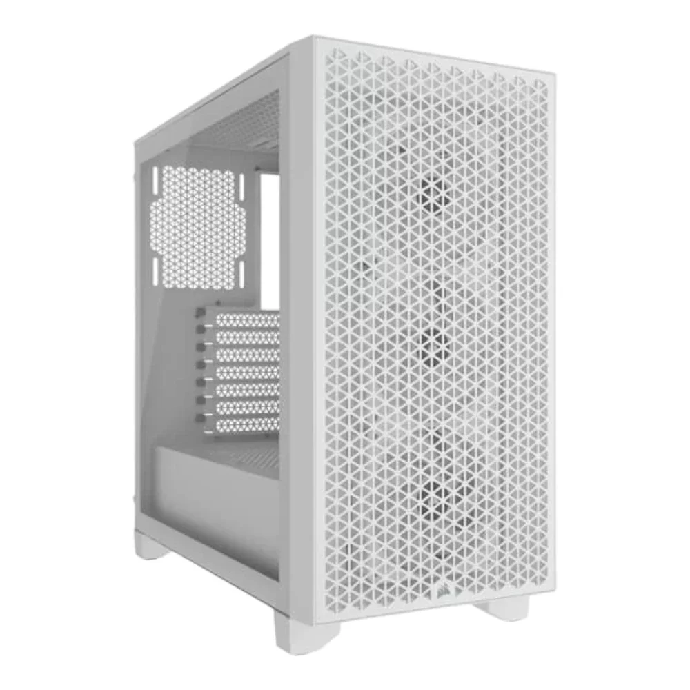 Corsair 3000D RGB Airflow TG Mid-Tower Case - White - CC-9011256-WW