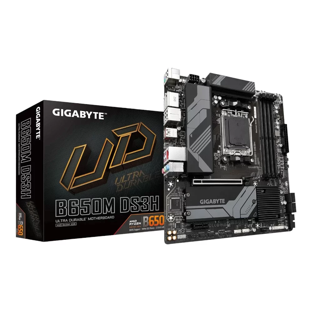 Gigabyte B650M DS3H AMD Socket Motherboard