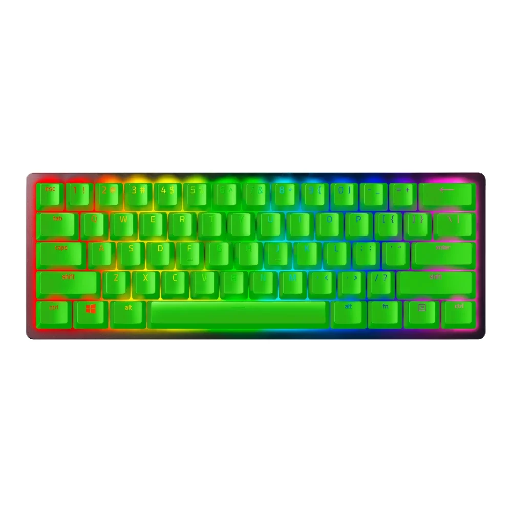 Razer PBT Keycap Upgrade Set Green RC21-01490400-R3M1