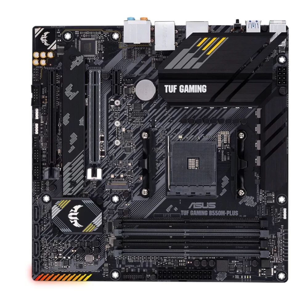 ASUS TUF GAMING B550M-PLUS Ryzen AM4 Micro ATX Motherboard