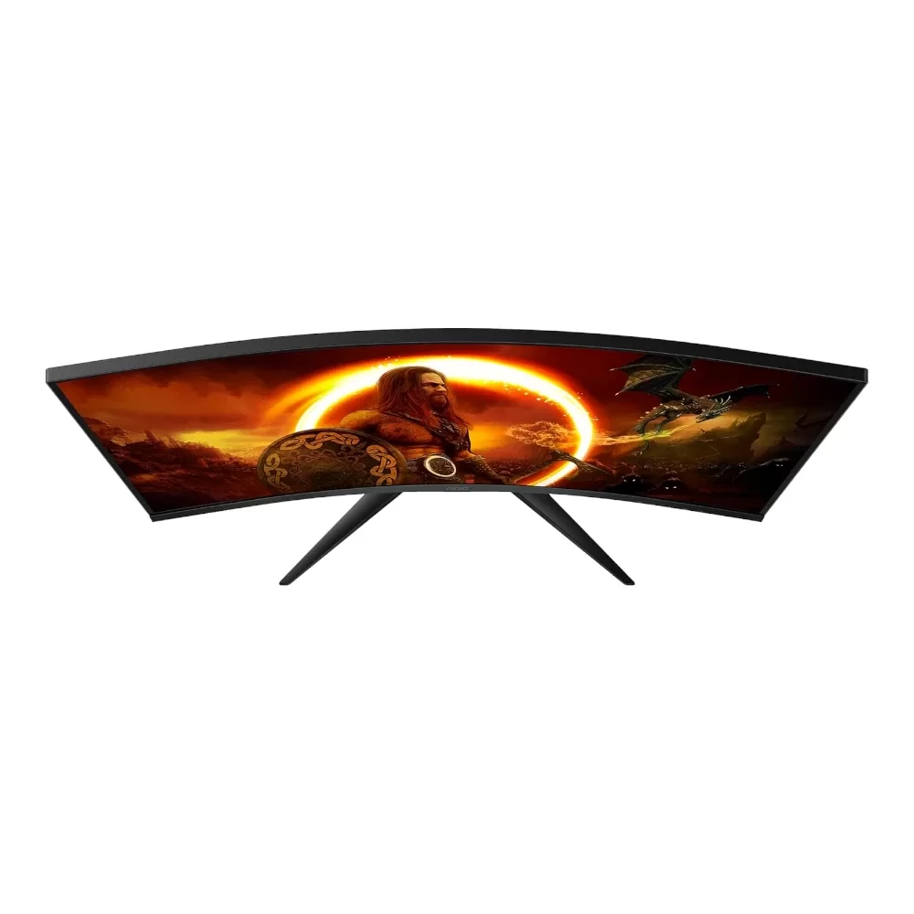 AOC Curved Gaming Monitor C32G2ZE/BK 32-inch Frameless Full HD 1920x1080