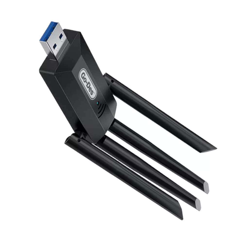 Go Des GD-BT318: Dual-Band 1200Mbps AC Wi-Fi USB Adapter