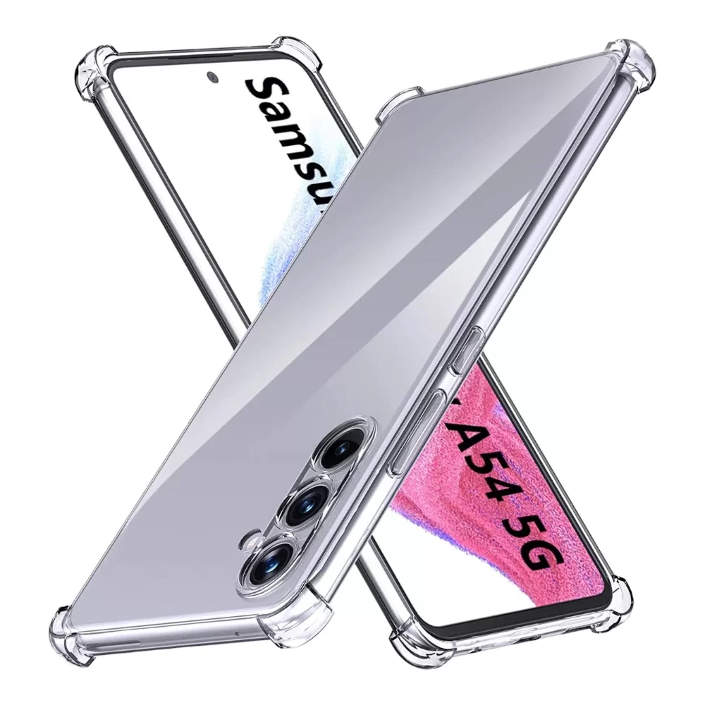 Samsung Galaxy A54 Sonequa Anti Shock Silicone  Cover Transparent