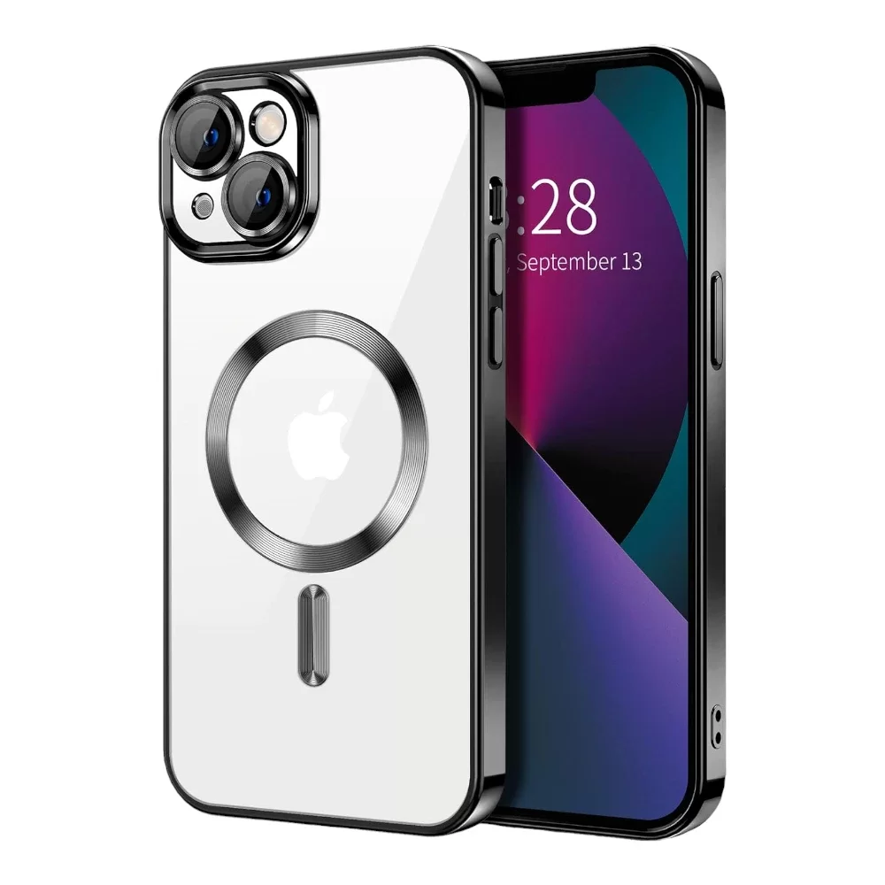 iPhone 14 Plus Magnetic Case, Upgraded Full Camera Protection