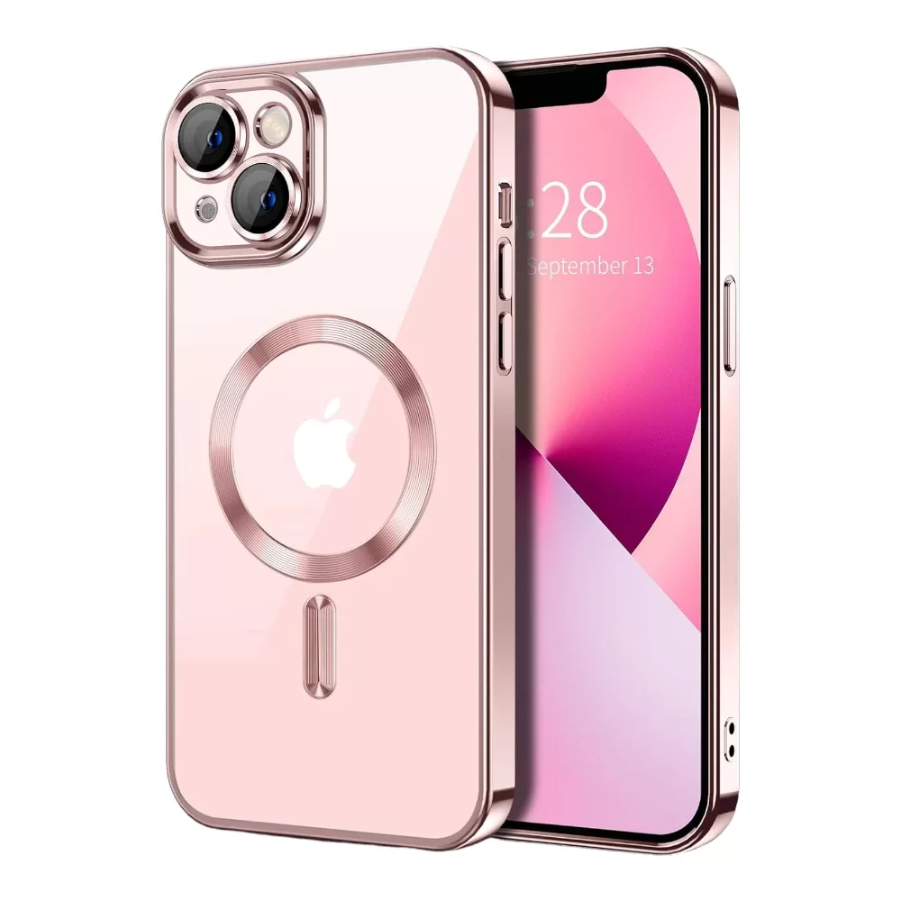 iPhone 14 Plus Magnetic Case, Upgraded Full Camera Protection