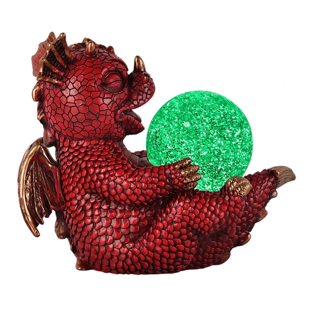 Pyro - The Magic Dragon - Red and Silver