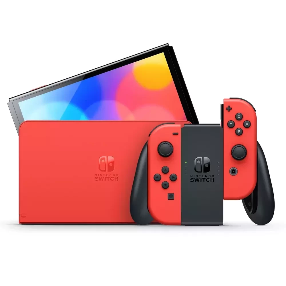 Nintendo Switch Console - OLED Model - Mario Red Edition (EU)