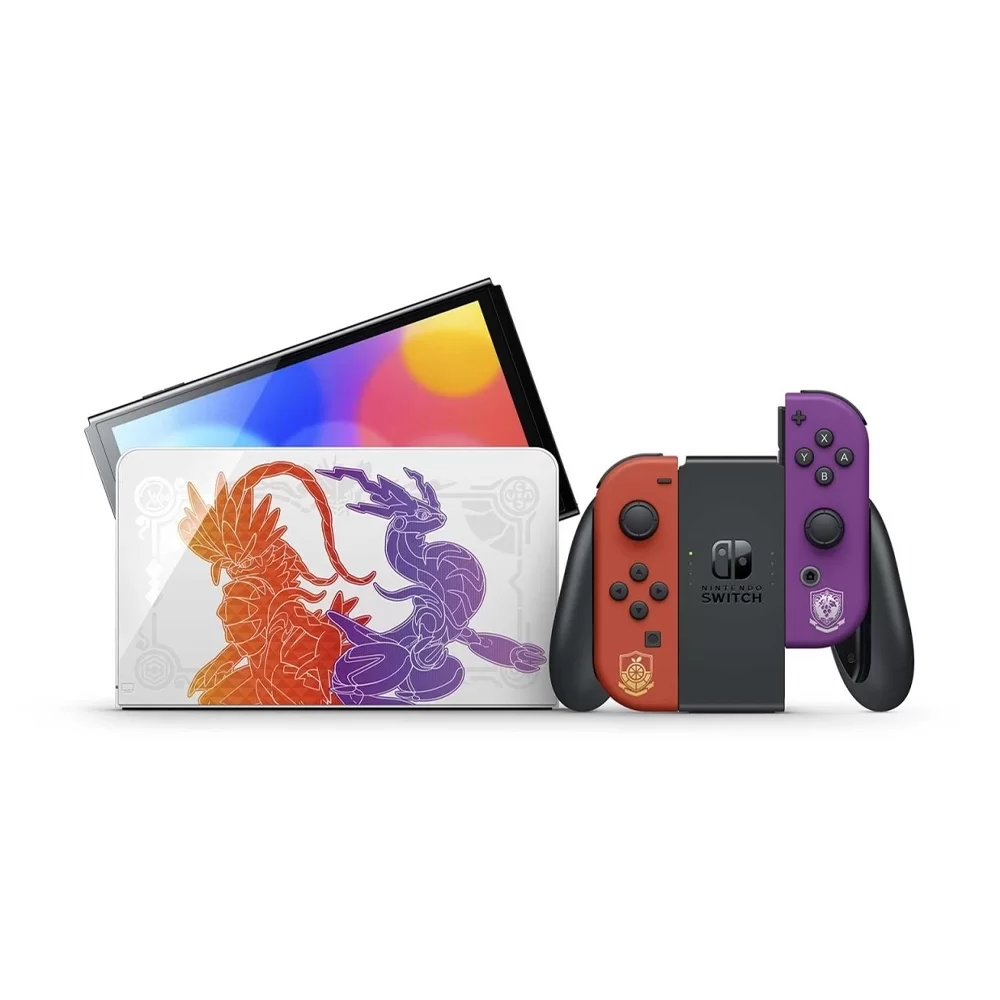 Nintendo Switch Console - OLED - Pokemon Scarlet Violet Edition (UK)