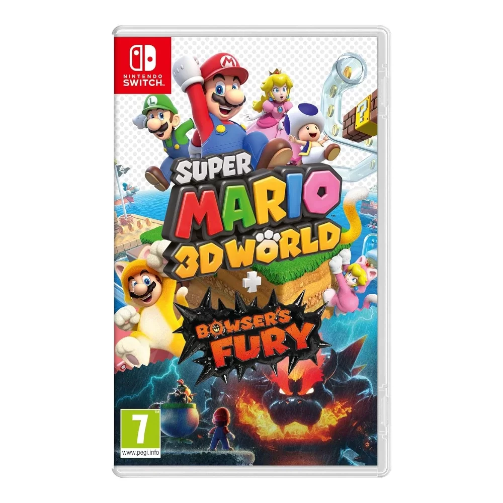 Super Mario 3D World + Bowser's Fury - EN/SV/DK/FI (Switch)