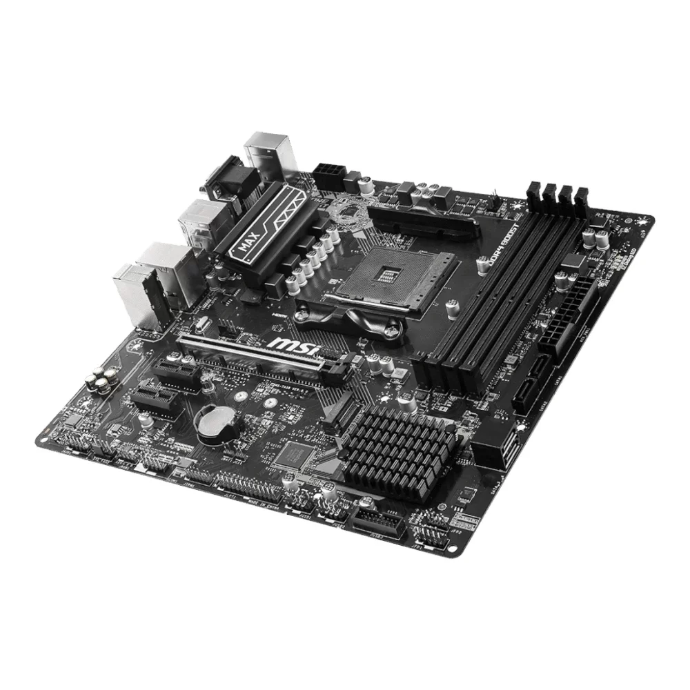 MSI Ryzen B450M Pro-VDH MAX Micro ATX Motherboard