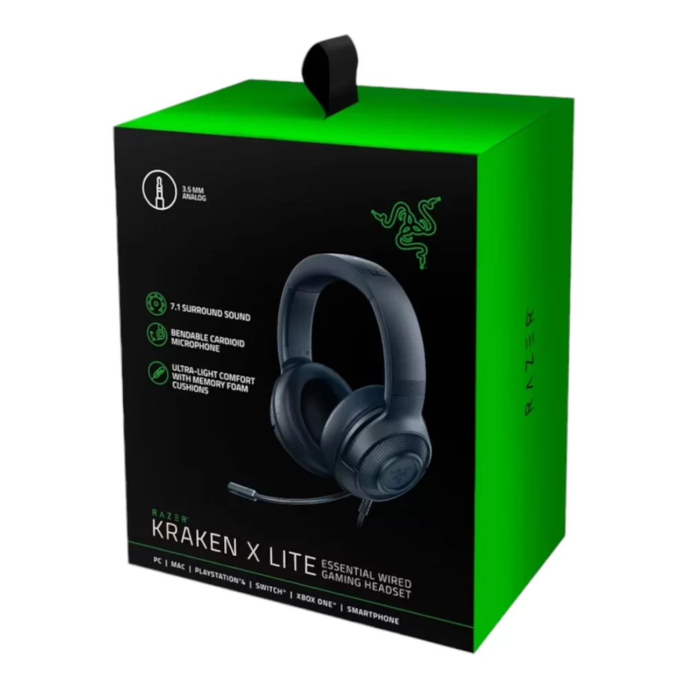 Razer Kraken X Lite: Lightweight Gaming Headset RZ04-02950100-R381