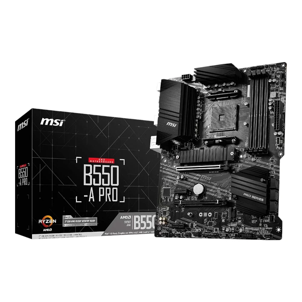 MSI B550-A PRO High-Performance ATX AMD Motherboard