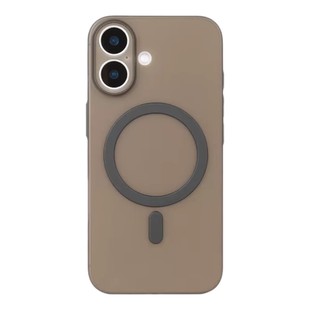 Magnetic Silicone Case for iPhone 16 Plus