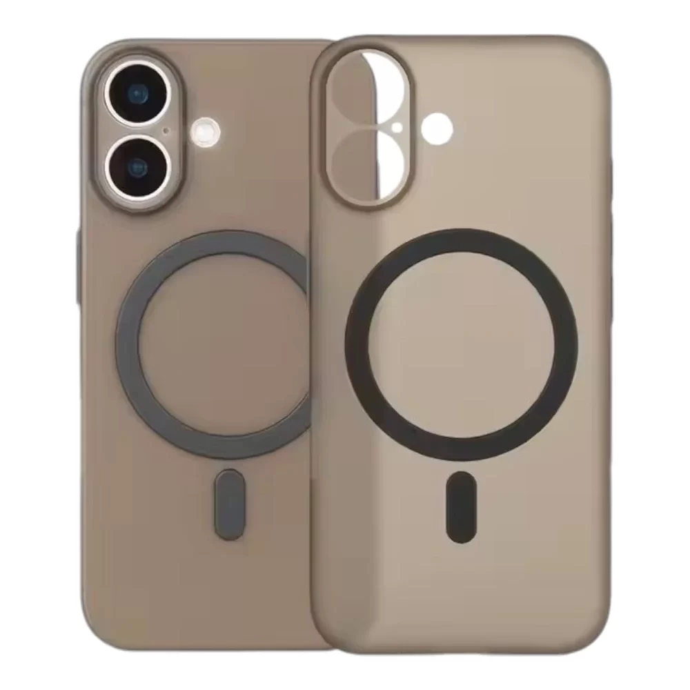 Magnetic Silicone Case for iPhone 16 Plus