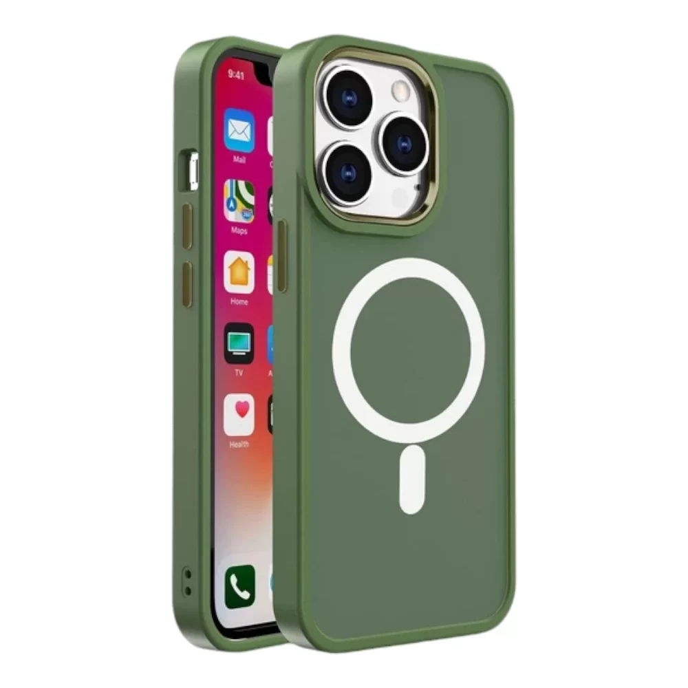 Metal Camera Circle Clear Case for iPhone 16 Pro