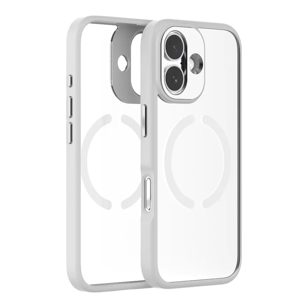 Clear Case with Magnetic Circle for iPhone 16