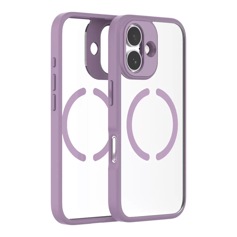 Clear Case with Magnetic Circle for iPhone 16