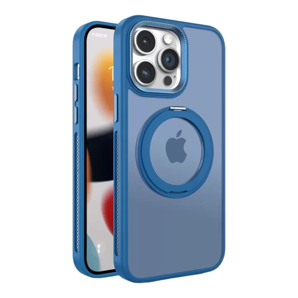 MAXX Anti-Shock Case with MagSafe & 360° Holder for iPhone 16 Pro