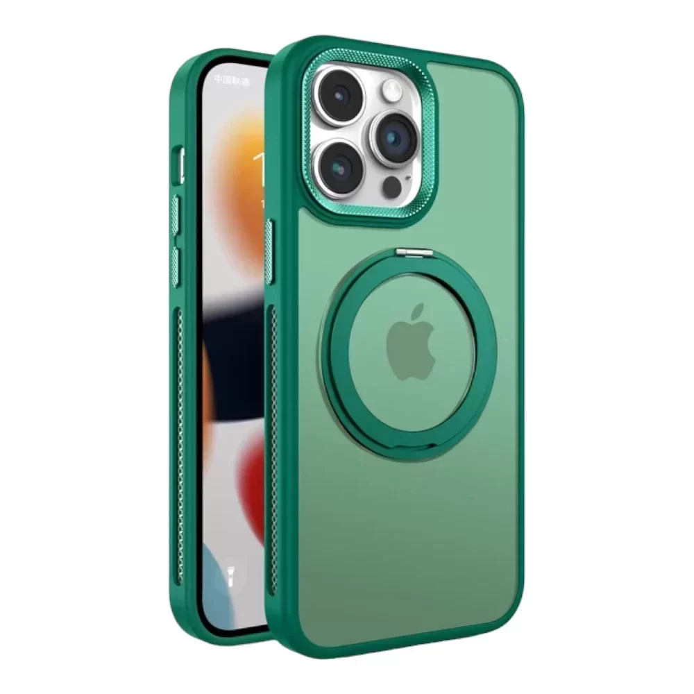 MAXX Anti-Shock Case with MagSafe & 360° Holder for iPhone 16 Pro