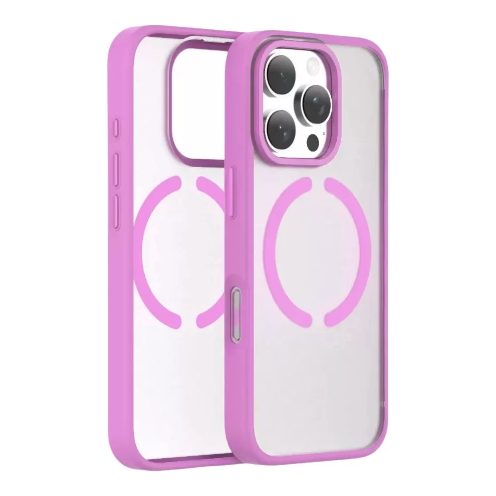 Clear Case with Magnetic Circle for iPhone 16 Pro