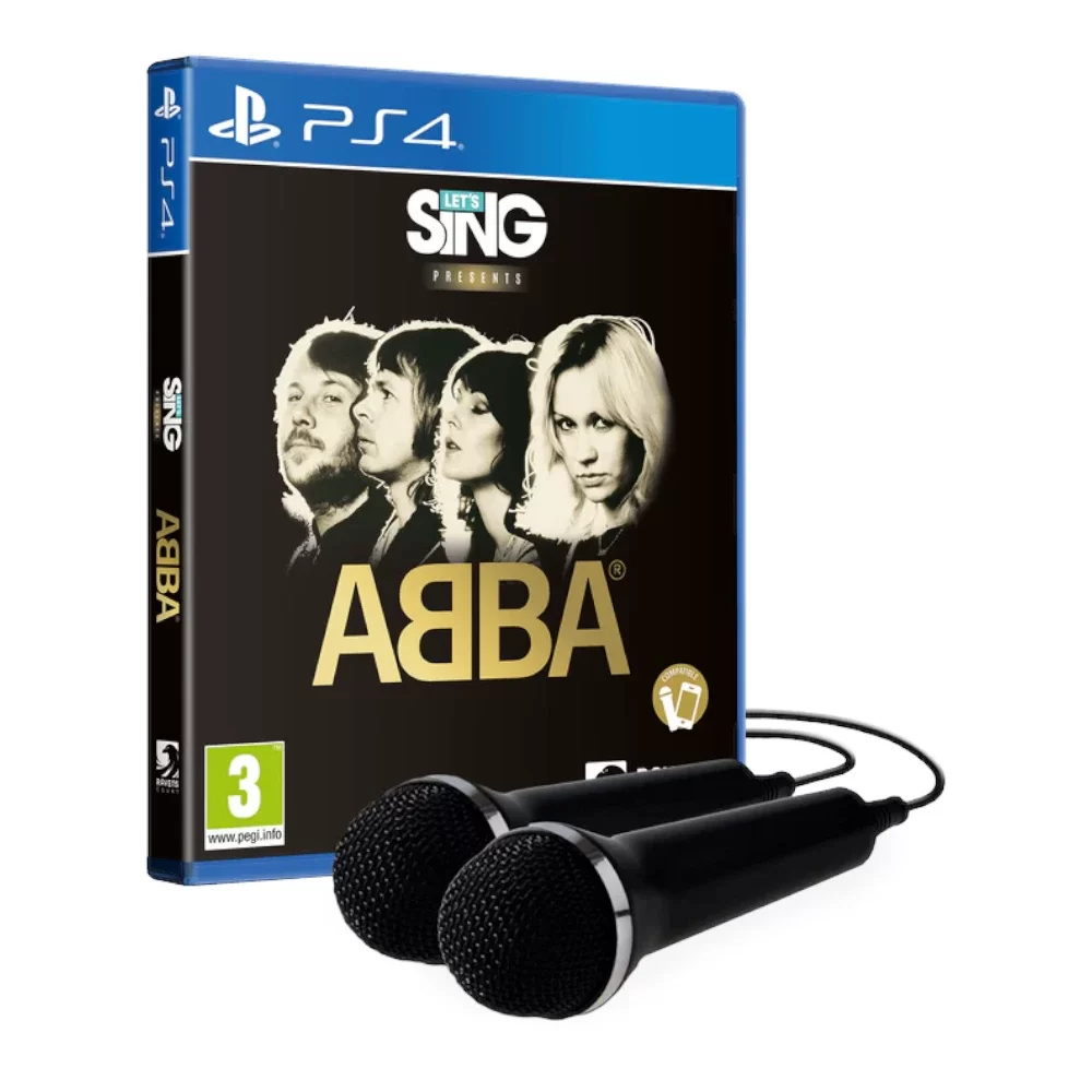 Let's Sing: ABBA  Double Mic Bundle (PlayStation 4)