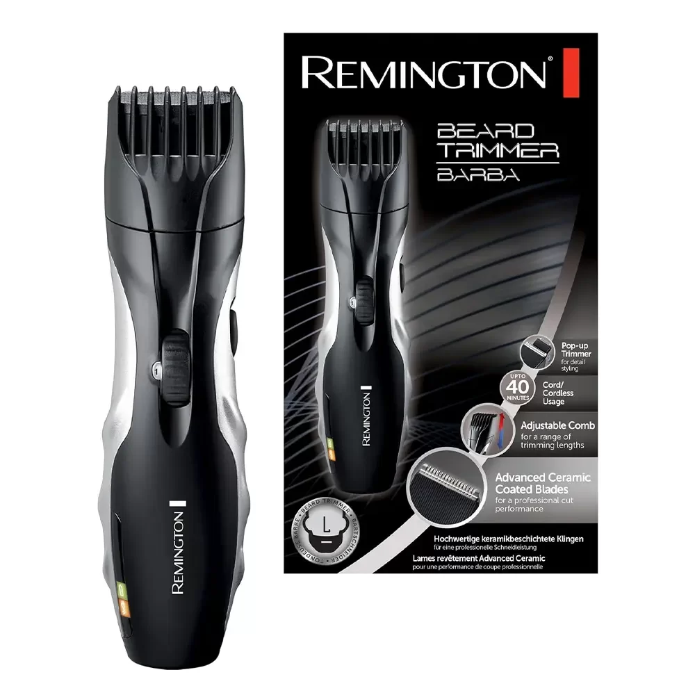 Remington Barba Beard Trimmer MB320C - 9 Lengths, Cord/Cordless