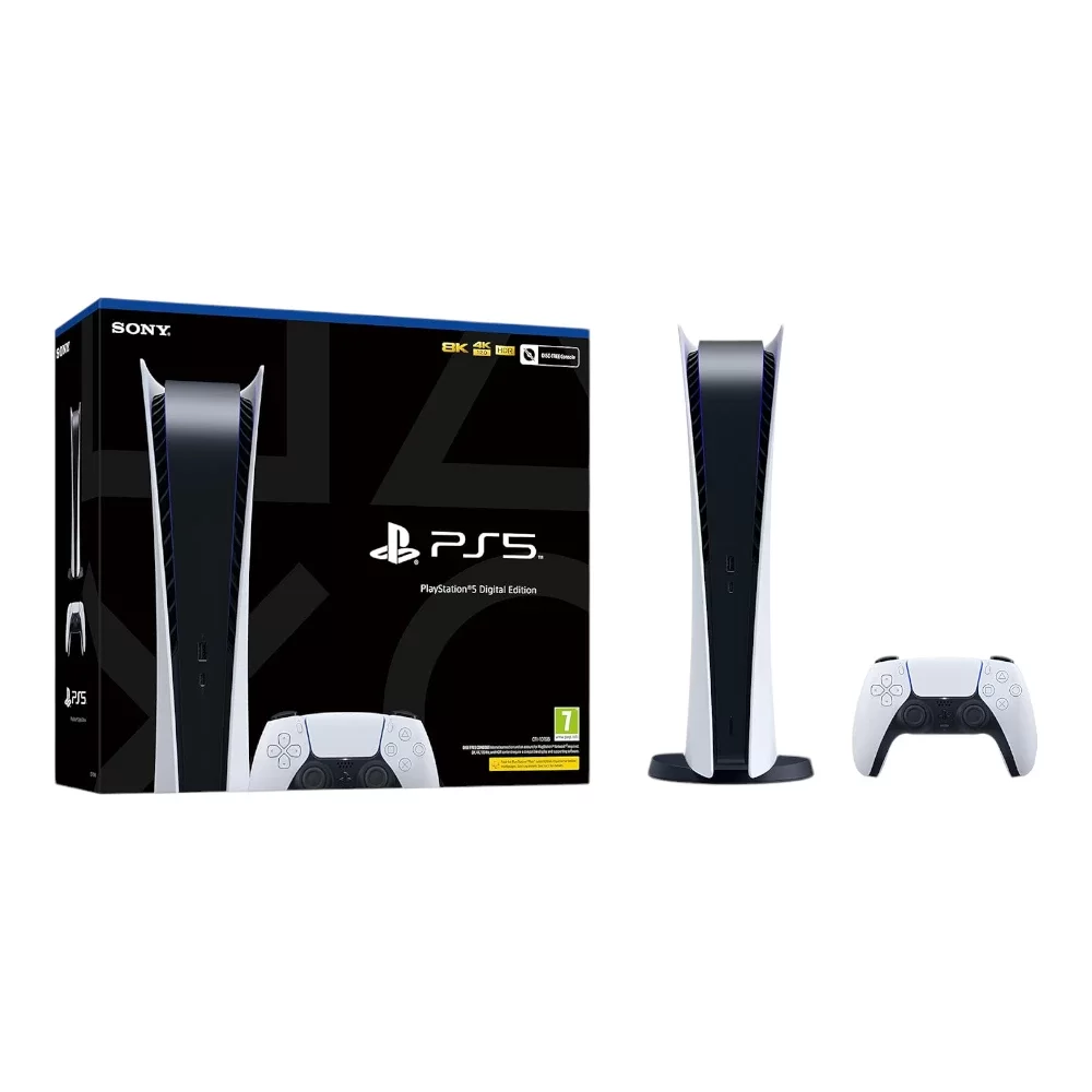 PlayStation 5 Digital Edition Console - Black