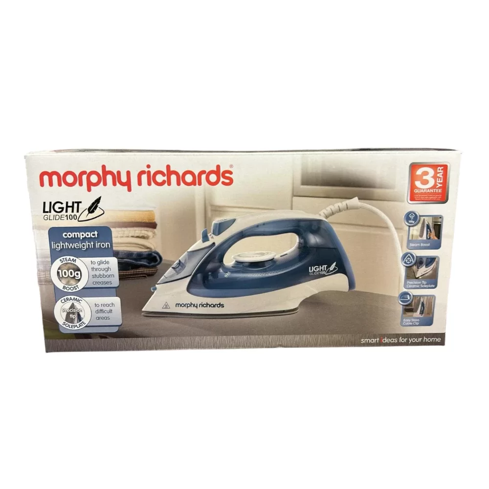 Morphy Richards Light Glide 2200W Steam Iron Blue