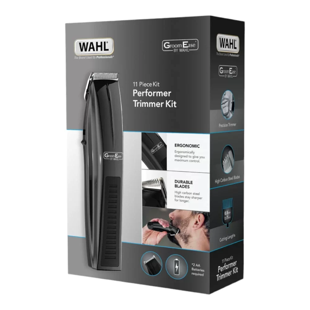 Wahl GroomEase Battery Operated Performer Trimmer Kit