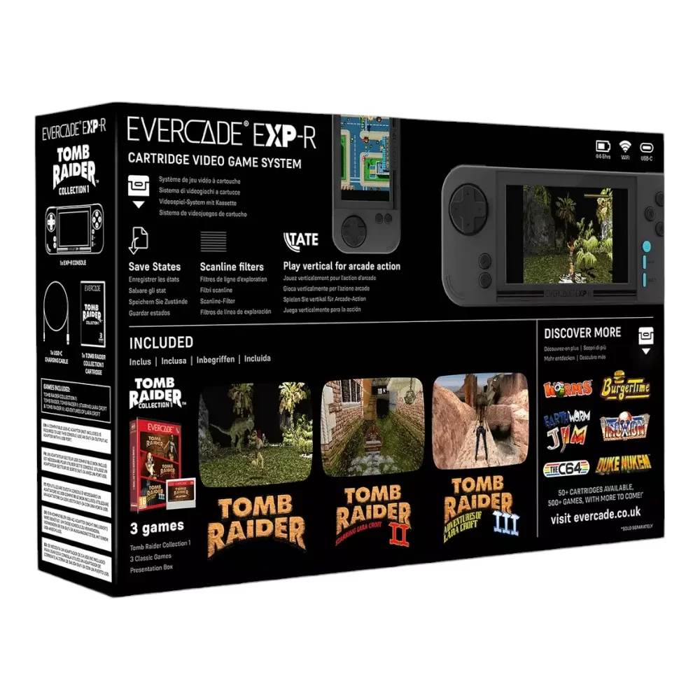 Evercade EXP-R Cartridge Video Game System Pre-Order