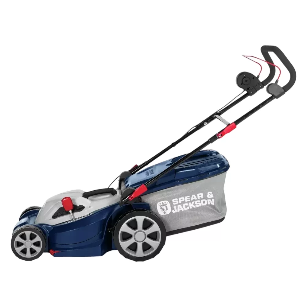 Spear & Jackson 37cm Corded Rotary Lawnmower - 1600W