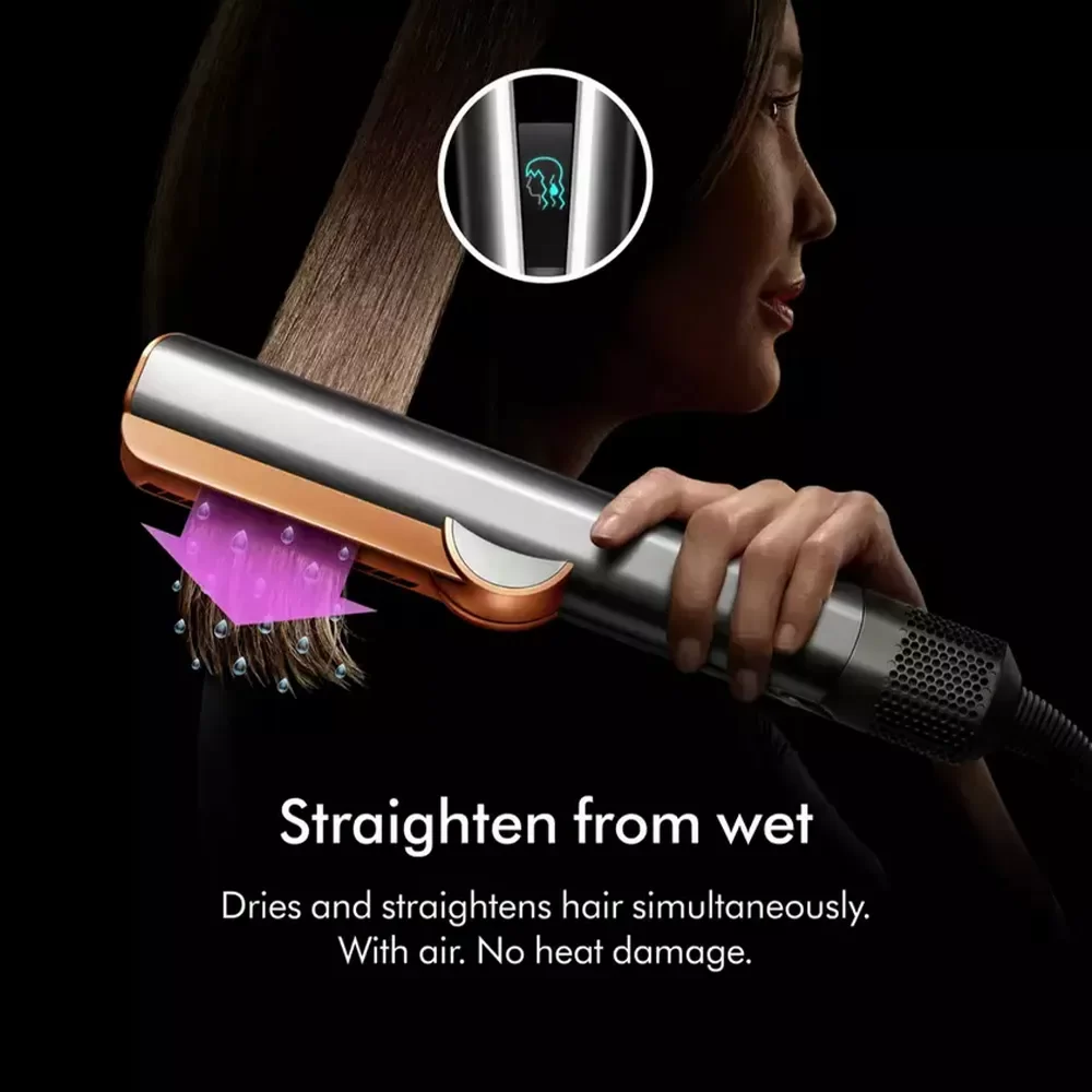 Dyson Airstrait Wet to Dry Hair Straightener - Black