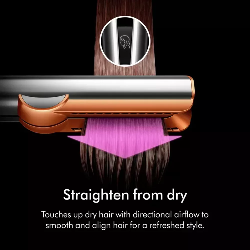 Dyson Airstrait Wet to Dry Hair Straightener - Black